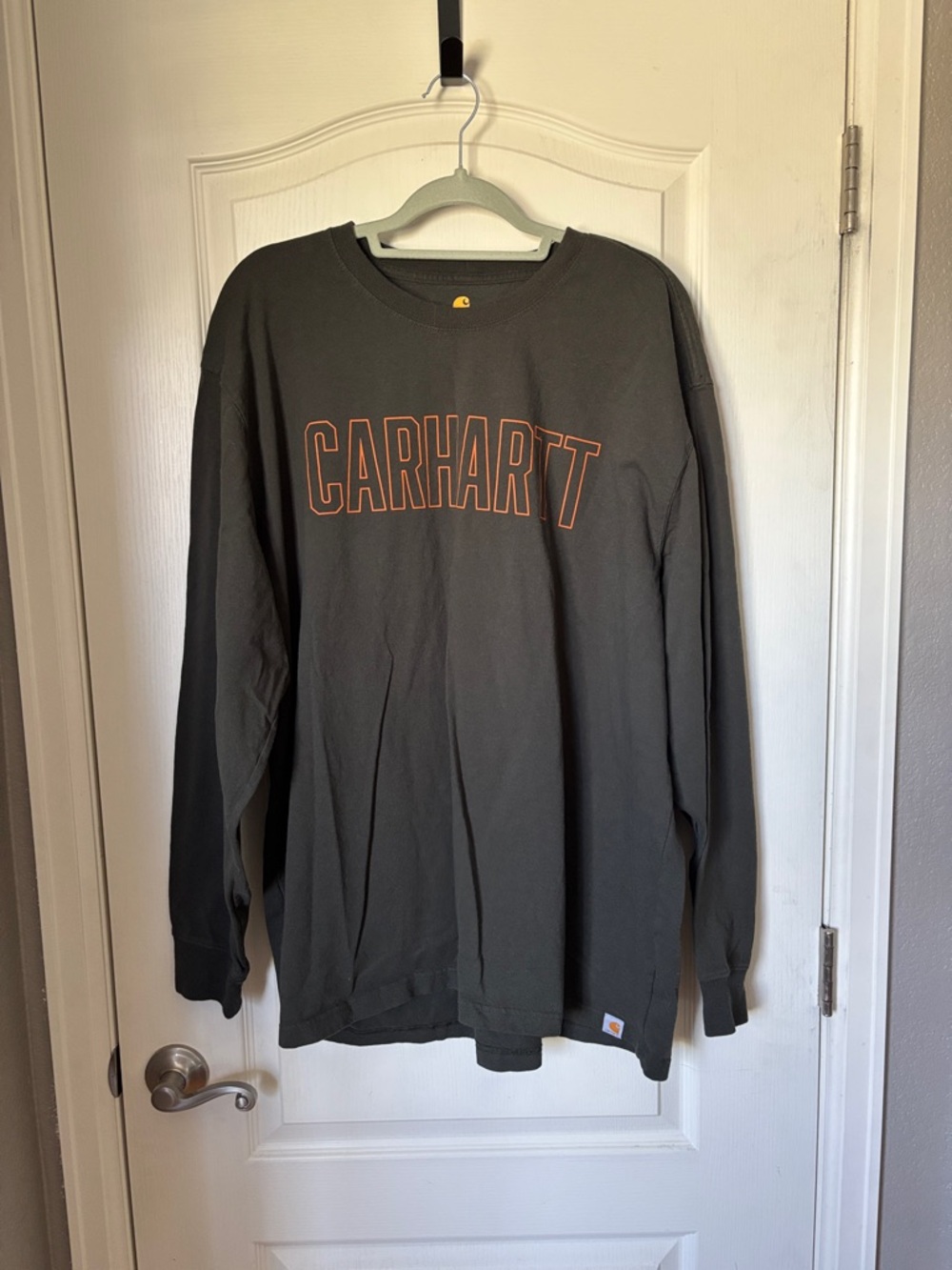 Carhartt Green T-Shirt with Gold Logo